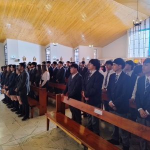 Realizan la tradicional misa de egreso para los 4° Medios 2024